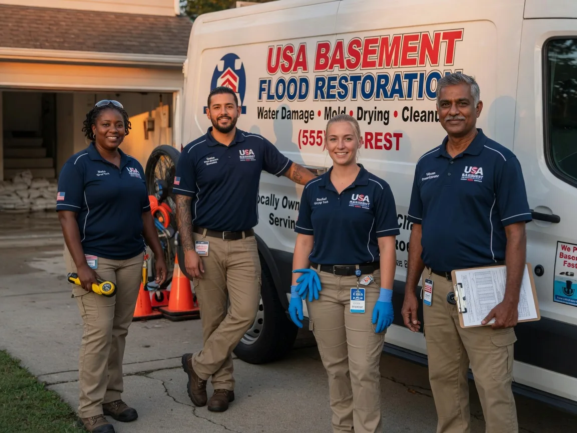 Basement Flood Cleanup company in Linville, VA