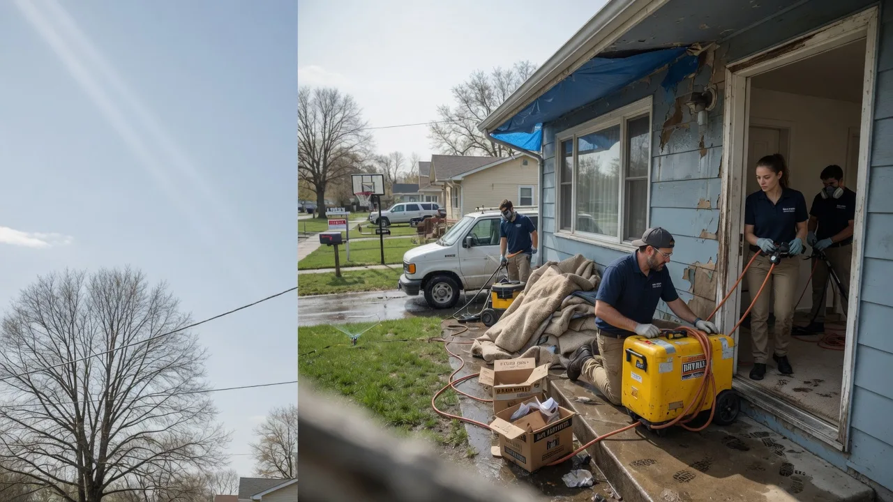 Basement Flood Cleanup in Linville, VA near me